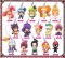 Shugo Chara - Charm Set of 15