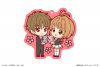 Cardcaptor Sakura: Clear Card - Sakura and Syaoran Deka Rubber Strap