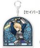 Fate/Stay Night Heavens Feel - Saber/Altria Pendragon Big acrylic keychain 