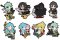 Sword Art Online 2- Character Rubber Straps set of 8 