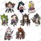 Kantai Collection - Kan Colle Rubber Trading Strap Vol 3 Set of 10