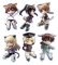 Strike Witches The Movie- Trading Figures Type A Set of 6