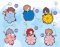 Brothers Conflict 2nd Conflict- Niitengomu Character Charms Set of 8