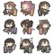 Kantai Collection- Rubber Keychain Volume 7 set of 10 