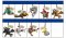 Monster Hunter - Monster Mascot G4 Phone Charms (Set of 10)