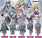 Infinite Stratos 2 - Character Mascot Swing Charms Set of 5