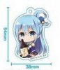 Kono Subarashii Sekai Ni Syukufuku Wo 2 - Aqua with Sake Bottle Keychain