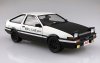 Initial D - 1/24 Toyota Fujiwara Takumi AE86 Trueno Project-D Ver. Model Kit