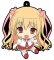 Aria the Scarlet Ammo - Riko Petanko Rubber Chara Mascot