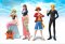 One Piece - One Piece Styling Ambitious Might Figures Set of 4