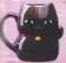 Natsume Yuujinchou - Black Nyanko Sensei Ceramic Mug