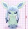 Pokemon - Glaceon I Love Eevee Plush