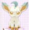 Pokemon - Leafeon Love Eevee Plush