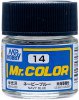 Mr Color - C14 Semi-Gloss Navy Blue 10ml