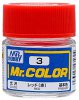 Mr Color - C3 Gloss Red 10ml Bottle