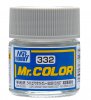 Mr Color - C332 Semi Gloss Light Aircraft Gray BS381C 627 10ml