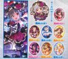 Idol Master Cinderella Girls - Character Rubber Straps sep of 8