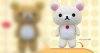 Rilakkuma - White Bear Plush