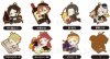 Bungo Stray Dogs - PitaColle Rubber Strap BLACK Single BLIND BOX