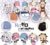 Re:Zero Starting Life in Another World - Character Pin set of 5