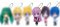  Vocaloid - Hatsune Miku Project Diva F Mascot Figure Keychains Megurine Luka