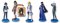 Gundam 00 - Portrait Vol. 2 Trading Figure Set of 5