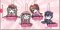 Vocaloid- Rubber Straps Set of 4