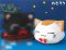 Nemu Neko- Big Bow Tie Plush A