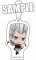 JoJos Bizarre Adventure Stardust Crusaders- Jean Pierre Polnareff Reflector Mascot