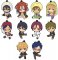 Free! - Petanko Character Trading Rubber Straps vol. 2 Set of 10