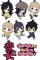 WataMote - Petanko Character Rubber Trading Straps Set of 8