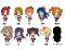 Love Live School Idol Project - Character Rubber Trading Straps Set of 10 Re-Release