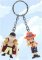 One Piece - Pair Keychain Whitebeard and Ace