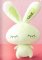 Love - Love Bunny Pastel Green 35cm Plush