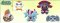 Pokemon - Diamond and Pearl Pocket Monsters Plush Vol. 3 Set of 5