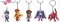 Macross Frontier - Key Chains May Ver Set of 5