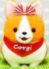 Amuse - Corgi with Neckerchief Bow Ver. Medium Plush