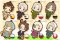 Hetalia - Rubber Key Chain Vol. 3 Set of 8