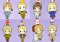 Axis Powers Hetalia - Rubber Strap Hetalia es Series Vol 1 Box Set of 8