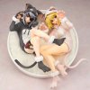 Infinite Stratos - 1/7 Laura and Charlotte Nekomimi Pajamas PVC Figure