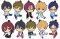 Free! - Petanko Character Trading Rubber Straps vol. 3 Set of 10