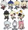 BlazBlue - Character Petanko Rubber Trading Straps Set of 10 