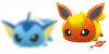 Pokemon Sun and Moon - Flareon Tsum Tsum Style Large Plush