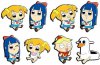 Pop Team Epic - Rubber Character Straps Single BLIND BOX