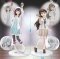 Working - Aoi and Popura CD Jacket Ver Sega EX Prize Figure Set of 2