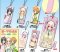 Nitro Plus - Super Sonico Cushion Cleaner Set of 6 