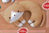 Ohirune Neko - Brown Neko Plush