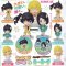 Bakemonogatari - Nisemonogatari Character Caption Dolls vol. 2 Set of 6