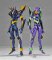 Evangelion - Revoltech Yamaguchi Series No. EX EVA Unit 01 Test Type and Mark 06 Action Figures Set of 2