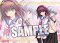 Angel Beats - Character Rubber Play Mat Yuri and Tenshi